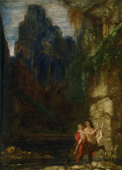 Moreau - Akilles utbildning av Gustave Moreau