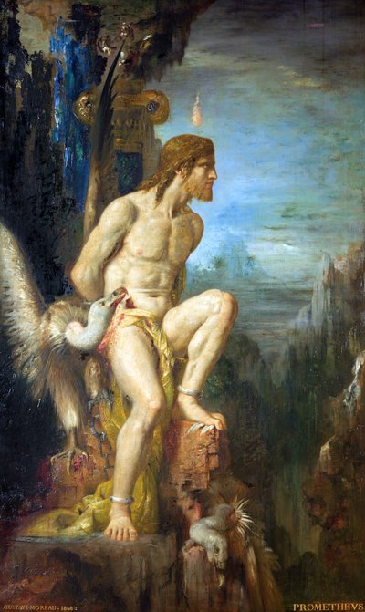 Prometheus av Gustave Moreau