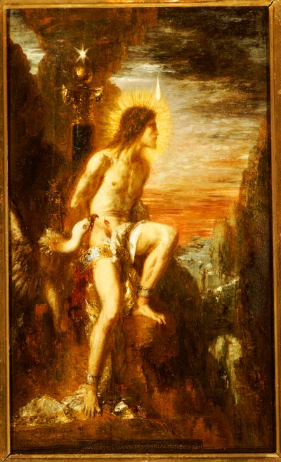 Prometheus bunden av Gustave Moreau