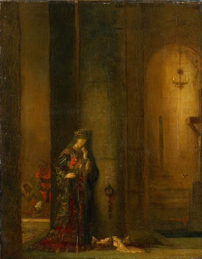 Salome på fängelset av Gustave Moreau