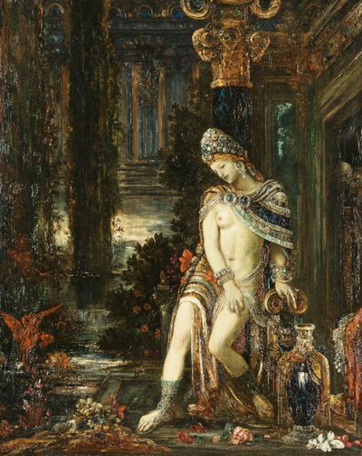 Susanna och de äldre, ca 1895 av Gustave Moreau