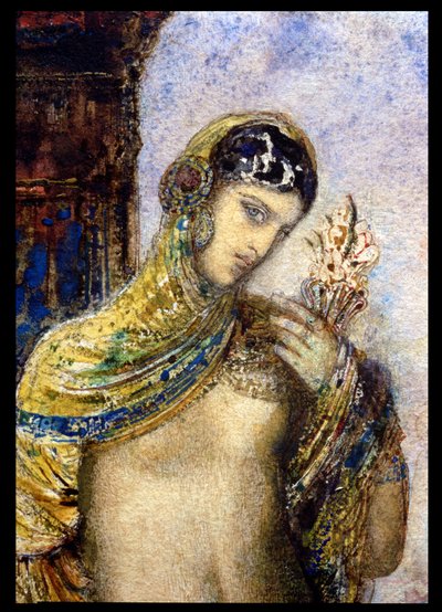 Detalj från Song of Songs från 83718 av Gustave Moreau