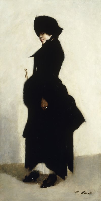Eleganta damer av Gustave Nicolas Pinel