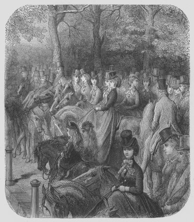 Hyde Park, Amazonerna av Gustave after Dore