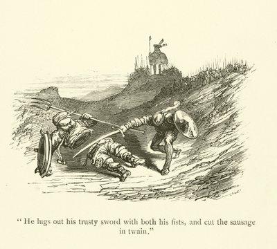 Illustration för Rabelais verk av Gustave after Dore