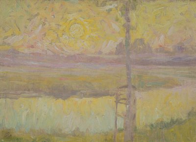 Jardin a Laethem-Saint-Martin, ca 1910 av Gustave de Smet