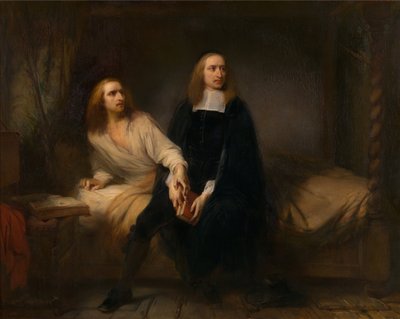 Bröderna De Witt i fångenskap av Gustave or Gustaaf Wappers