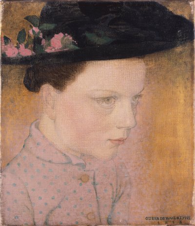Country Girl av Gustave Van de Woestyne