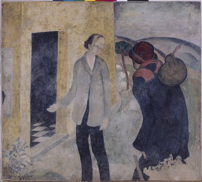 Gästfrihet till främlingar av Gustave Van de Woestyne