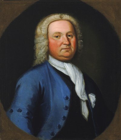 Dr Gustavus Brown, 1742. av Gustavus Hesselius