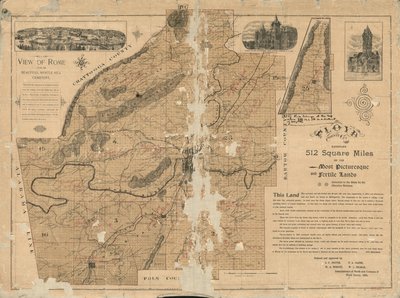Floyd County, Ga. omfattar 512 kvadratkilometer av de mest pittoreska och bördiga landområdena, medgiven till delstaten Cherokee Indians av Guy Beauman