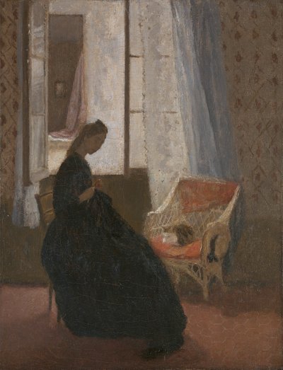 Kammaren på domstolen av Gwen John