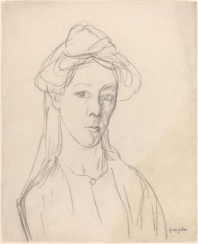 Självporträtt av Gwen John