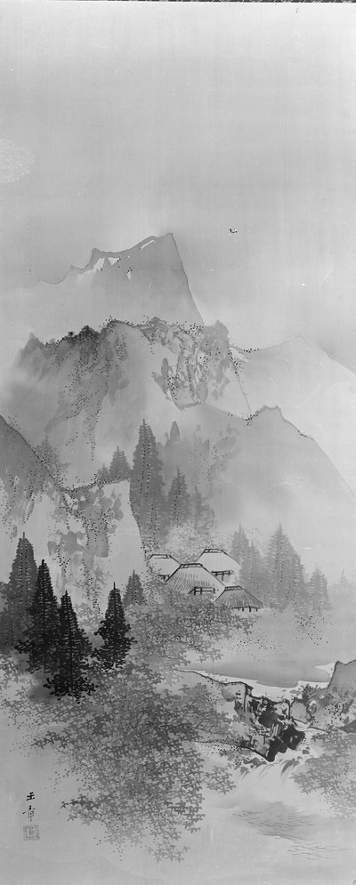 Höstlandskap, 1900-talet. av Gyokusho Kawabata