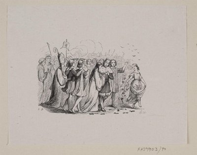 Illustration till "De vilda svanarna" i H.C. Andersen, "Sagor och berättelser", volym 1 av H.P. Hansen