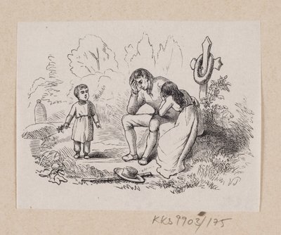 Illustration till "Den sista pärlan" i H.C. Andersen, "Sagor och berättelser", volym 2 av H.P. Hansen