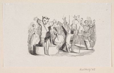 Illustration till "The Standfast Tin Soldier" i H.C. Andersen, "Sagor och berättelser", volym 1 av H.P. Hansen