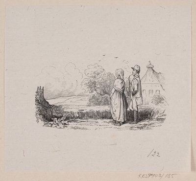 Illustration till "Høren" i H.C. Andersen, "Sagor och berättelser", volym 2 av H.P. Hansen