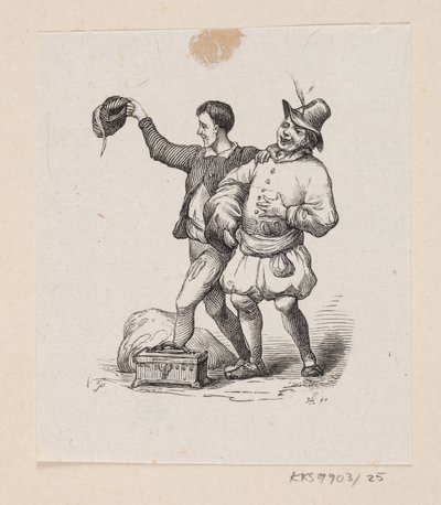 Illustration till "Kejsarens nya kläder" i H.C. Andersen, "Sagor och berättelser", volym 1 av H.P. Hansen