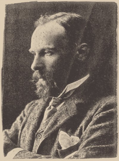 Porträtt av John William Waterhouse av H.S. Mendelssohn Studio