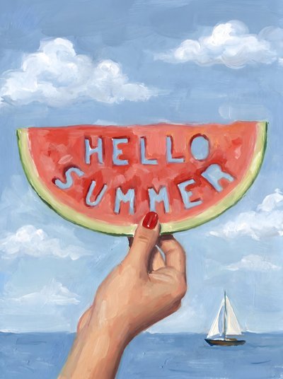 Hej, sommarens vattenmelon av HUGO
