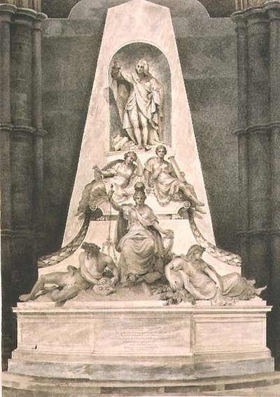 The Tomb of Lord Chatham, tallrik I från 