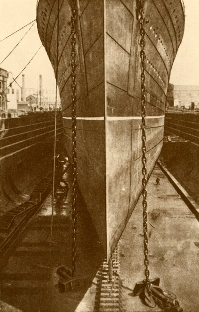 Mauretanien i torrdockan, c1930. av H. Aslin
