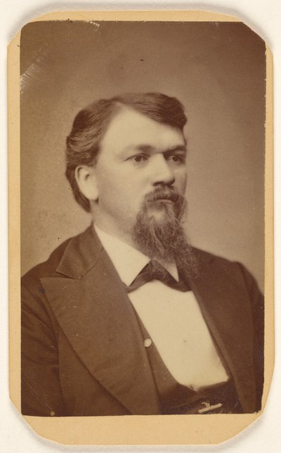 [Oidentifierad man med Vandyke-skägg] av H. Bishop