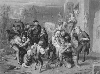 Människans sju åldrar som du gillar det, c1870 av H. Bourne