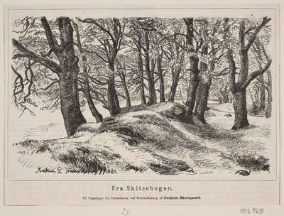 Från hästgården på Fredriksborg av H. C. Henneberg