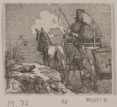 Illustration för "Barnmorskan och trollet" av H. C. Henneberg