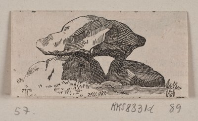 Illustration för "Stenmonumentet" av H. C. Henneberg