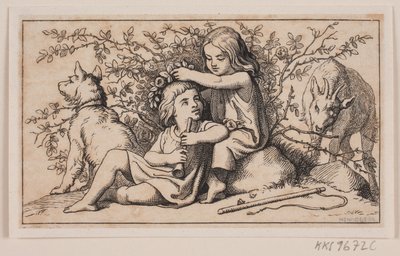 juni. Månadsbild av H. C. Henneberg