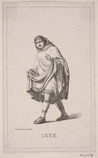 Loke. Illustration till Fabricius