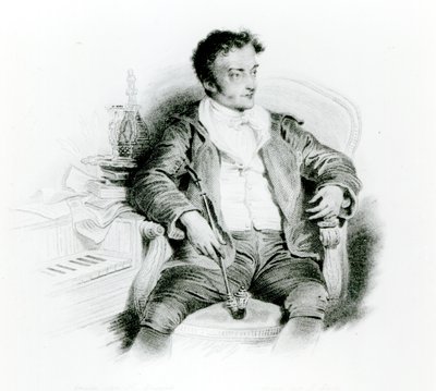 Ernst Theodor Amadeus Hoffmann (1776-1822) av H. Dupont