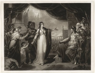 Timoclea för Alexander Timoclea inför Alexander (titel på objekt) av H. Gillbank