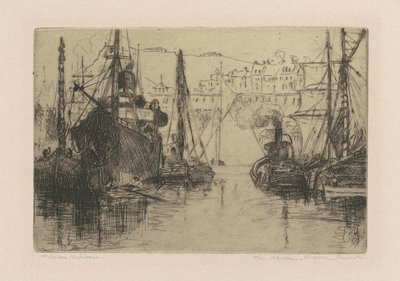 Hamnen, Quebec, Kanada av H. Ivan Neilson