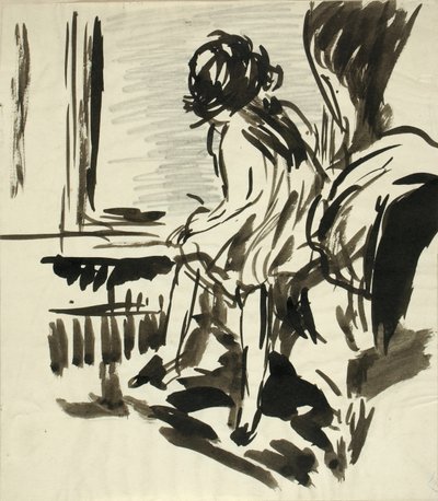 (Hamnscen) av H. Lyman Sayen