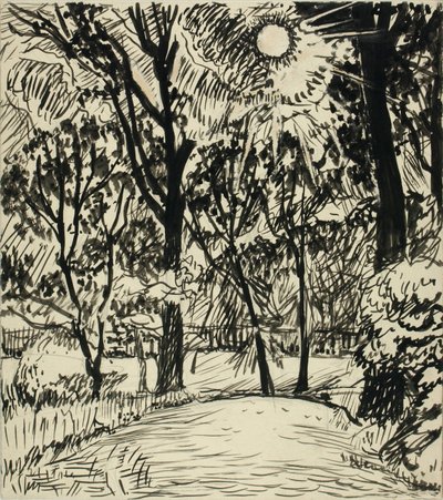 (Solbelyst stig) av H. Lyman Sayen