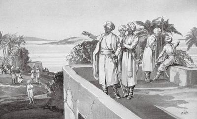 Humphrey Cooke tar Bombay i besittning av H. M. (after) Burton
