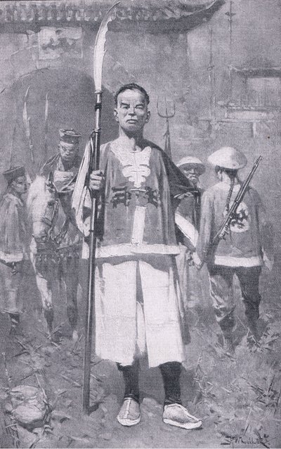 En boxare (litho) av H. M. Koekkoch
