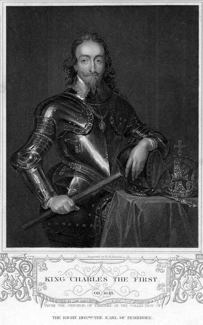Charles I av England, 1800-talet. av H. Robinson