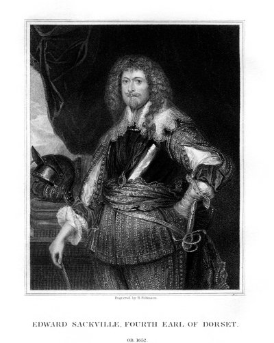Edward Sackville, 4th Earl of Dorset, engelsk soldat och statsman, 1829. av H. Robinson