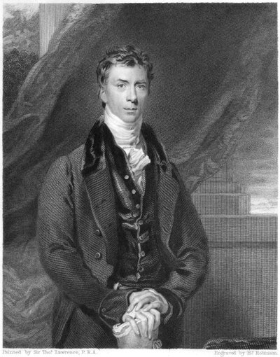Henry Peter Brougham, 1:e baron Brougham och Vaux, skotsk advokat och politiker, 1833 av H. Robinson