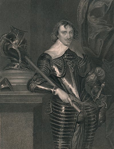 Robert Rich, Earl of Warwick, c1630-talet, början av mitten av 1800-talet. av H. Robinson