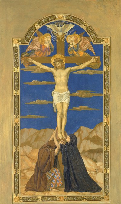 Korsfästelse, 1915-1925. av H. Siddons Mowbray