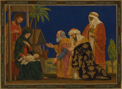 Magi, ca. 1915. av H. Siddons Mowbray