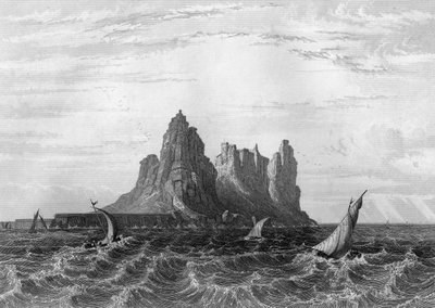 Gibraltar, 1857. av H. Winkles