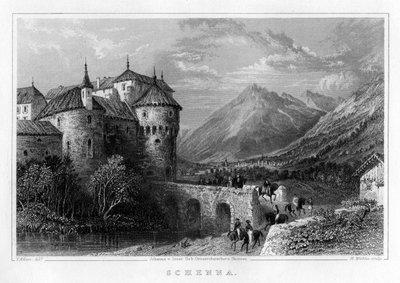 Schenna, 1800-talet av H. Winkles