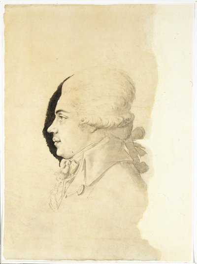 Porträtt av greve Nikolay Petrovich Rumyantsev 1754-1826, slutet av 1780-talet av Haacke